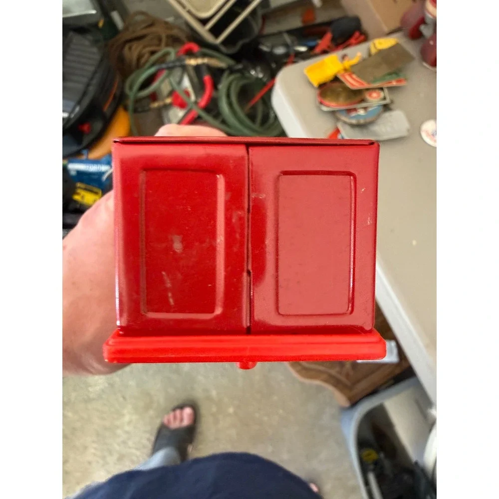 Vintage Buddy L Coca-Cola Semi Trailer Toy Red‎ Pressed Steel Japan Collectible